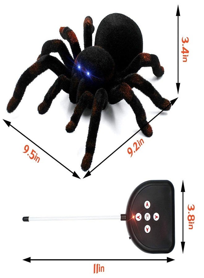 Aerbee Remote Control Spider Toys, RC Giant Spider Toys Wireless Remote Control High Simulation Spider Animal Pets Toys Realistic Action with Glowing Eyes Perfect for Christmas Joke Game Playing - Image 3